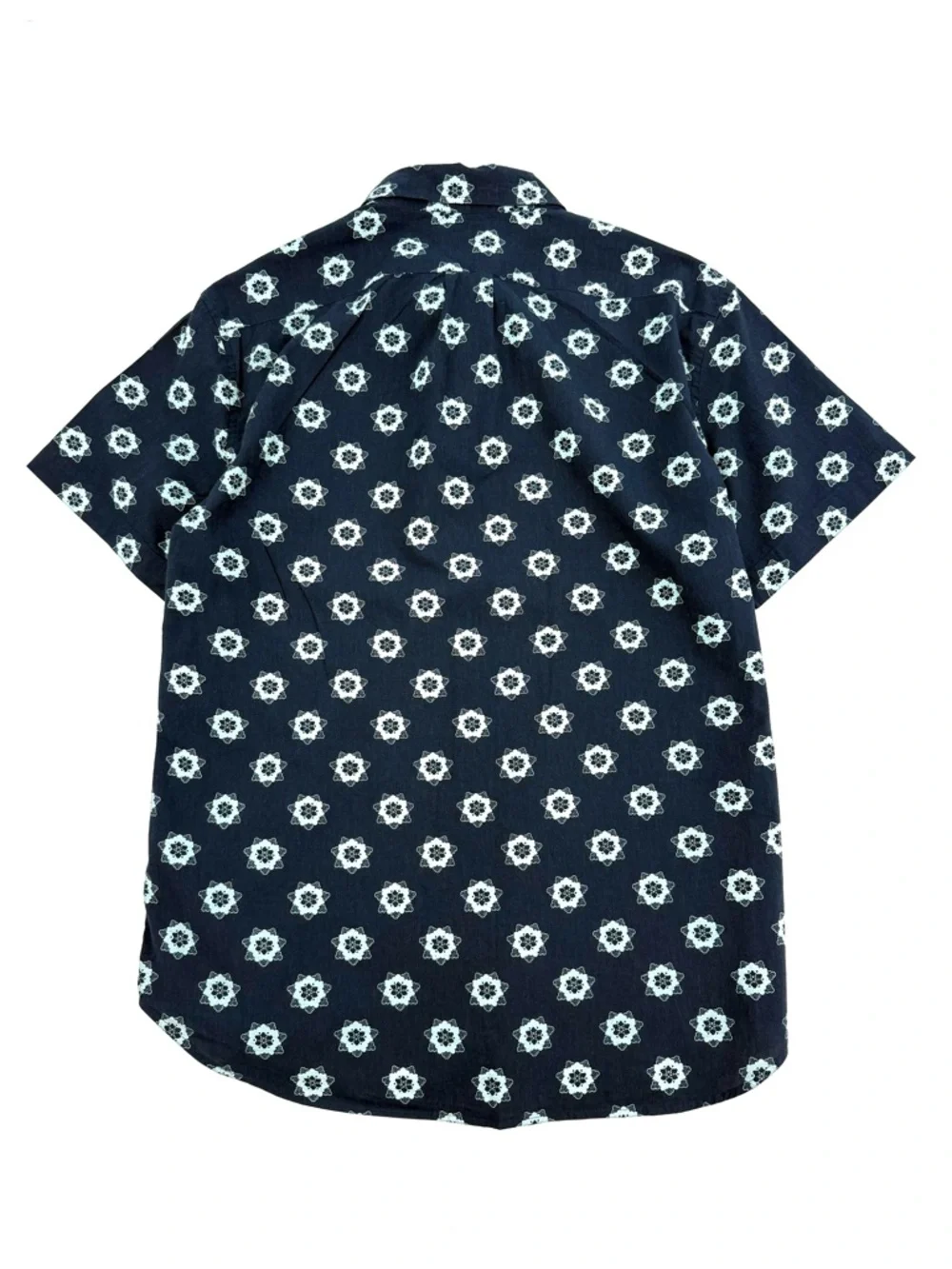 J. Crew Short-sleeve Stretch Secret Wash Cotton Poplin Shirt in Floral
